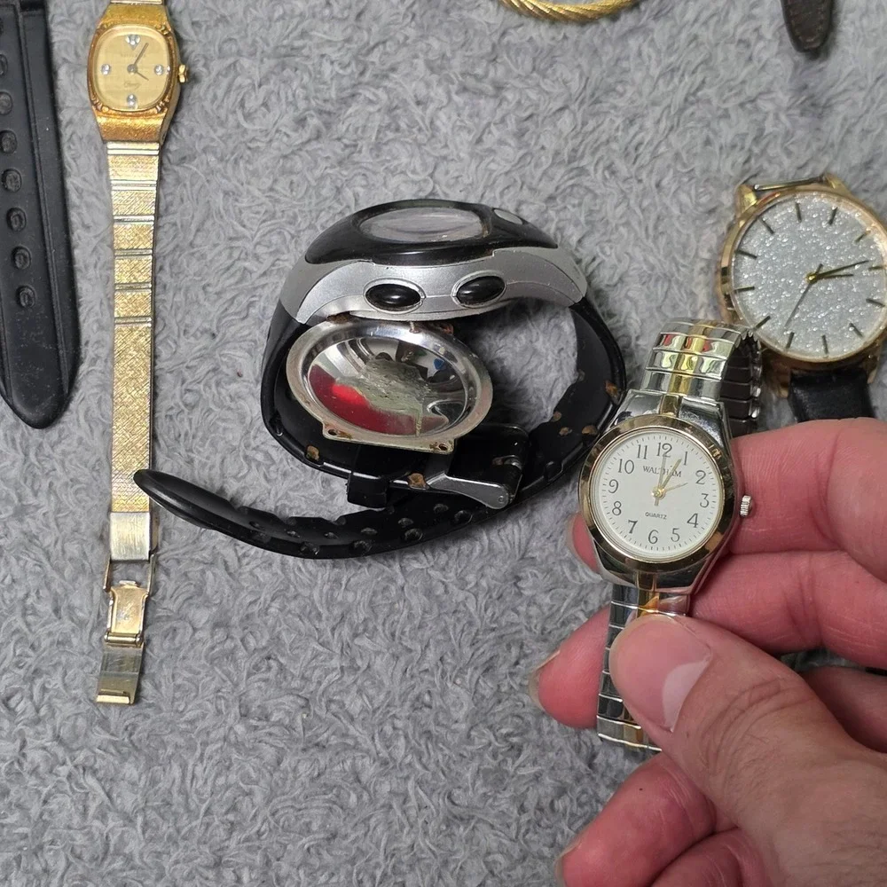 Mixed Brand Watch Lot Waltham Geneva Betty Boop Parts Repair Repair 10+ Vintage